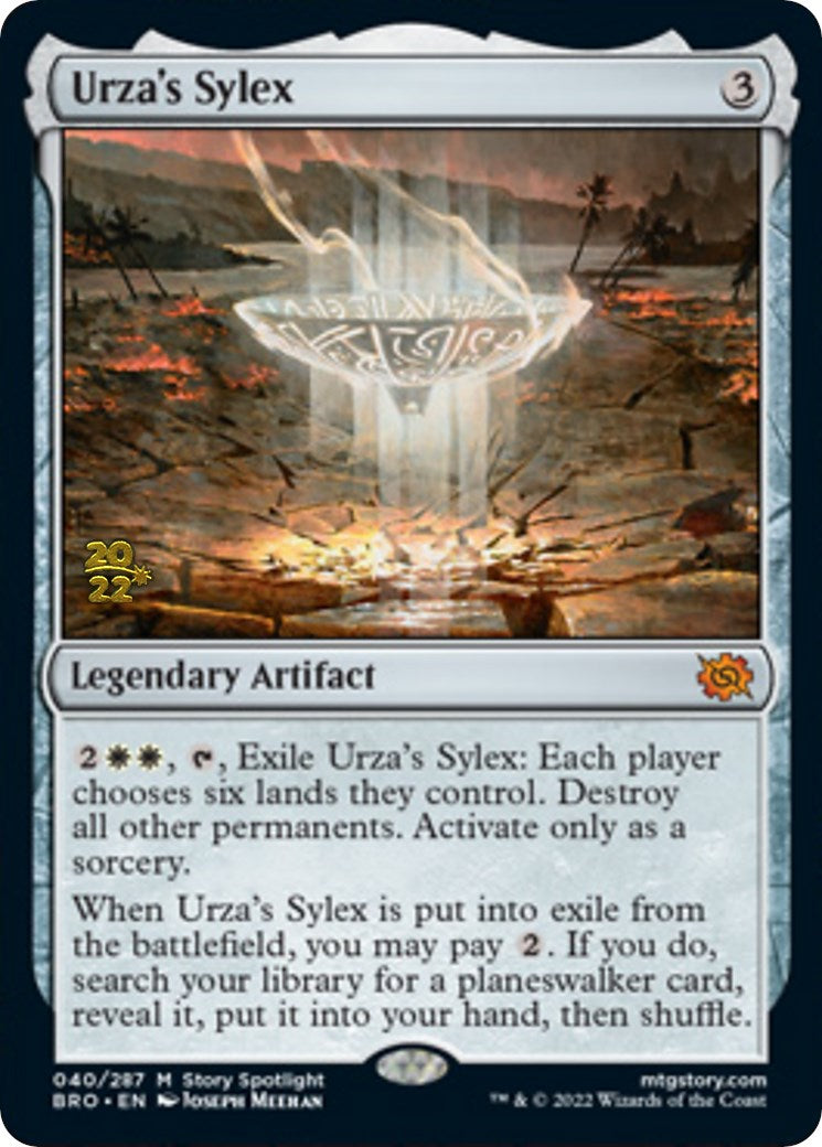 Urza's Sylex [The Brothers' War: Prerelease Promos] | Event Horizon Hobbies CA