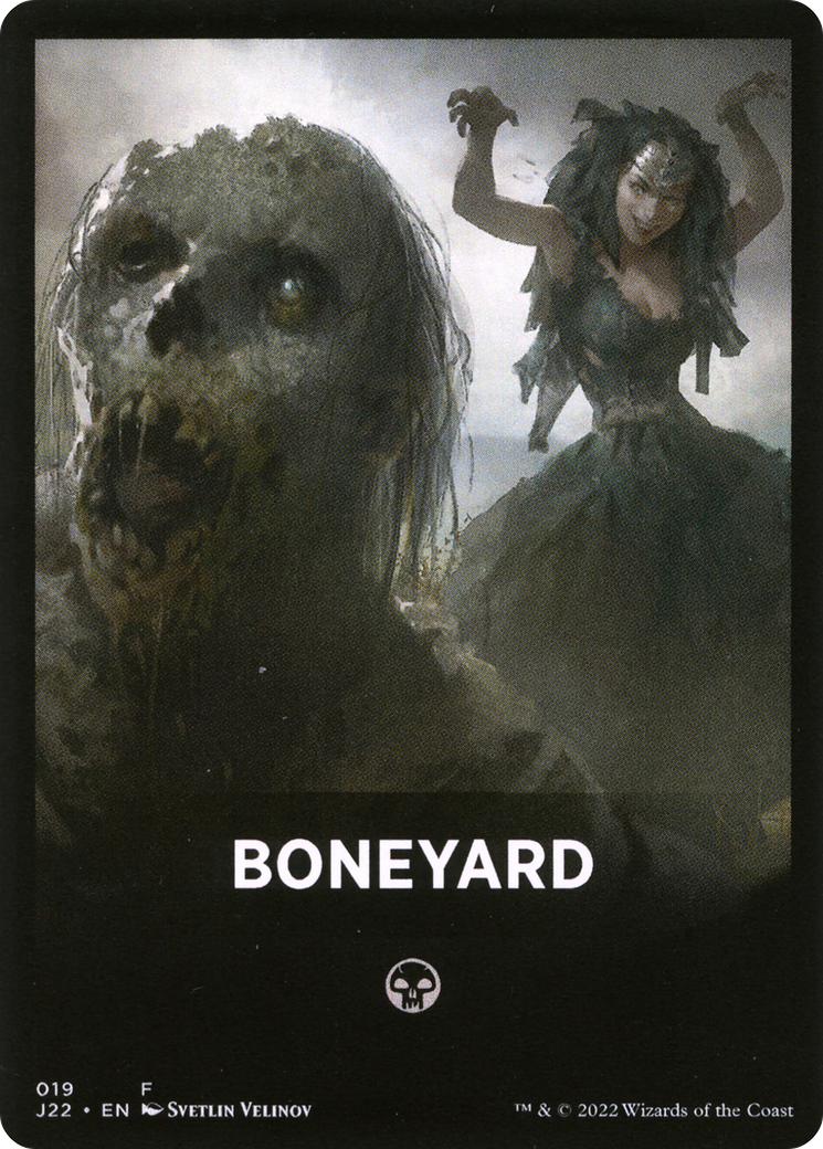 Boneyard Theme Card [Jumpstart 2022 Front Cards] | Event Horizon Hobbies CA