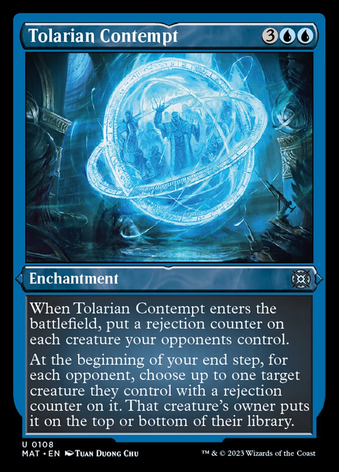 Tolarian Contempt (Foil Etched) [March of the Machine: The Aftermath] | Event Horizon Hobbies CA