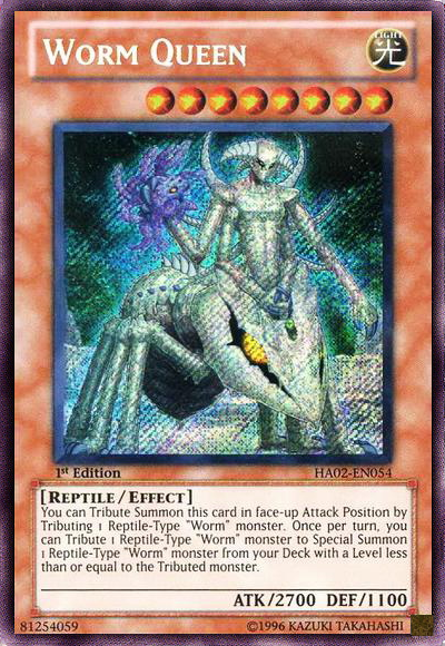 Worm Queen [HA02-EN054] Secret Rare | Event Horizon Hobbies CA