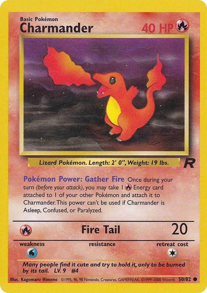 Charmander (50/82) [Team Rocket Unlimited] | Event Horizon Hobbies CA