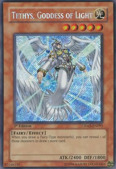 Tethys, Goddess of Light [CRMS-EN095] Secret Rare | Event Horizon Hobbies CA