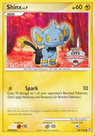 Shinx (98/130) (City Championships Promo) [Nintendo: Black Star Promos] | Event Horizon Hobbies CA