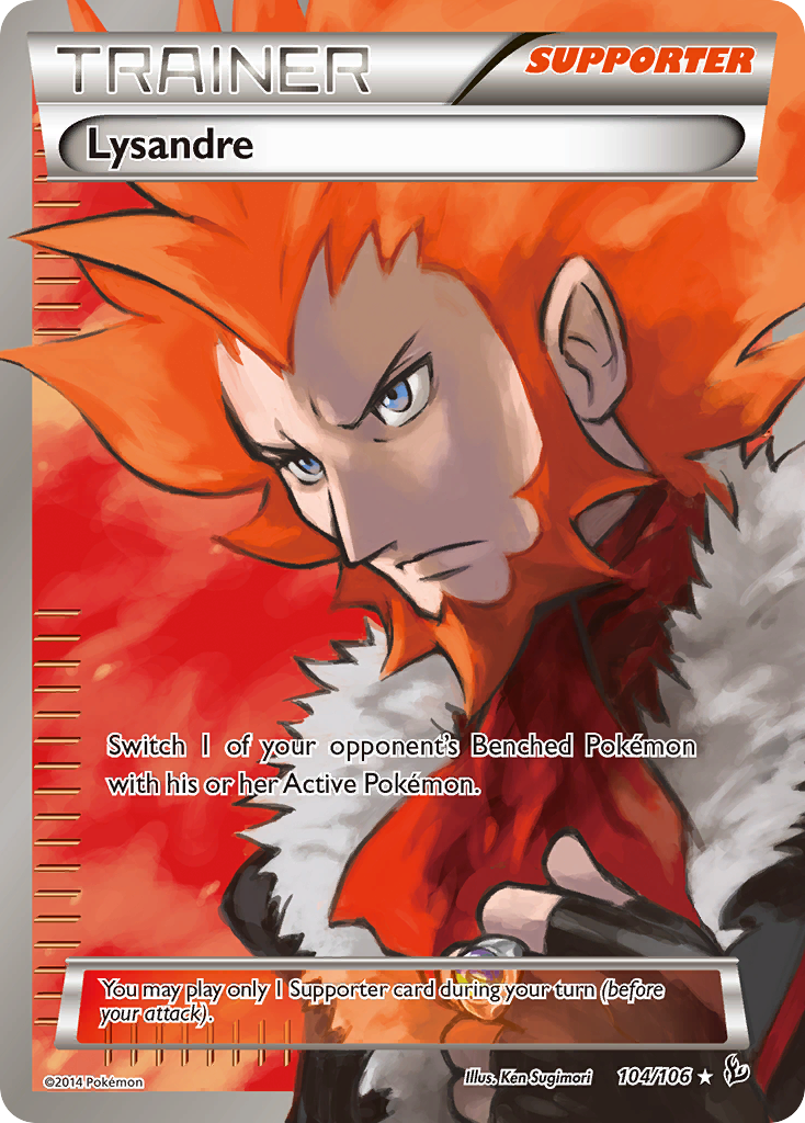 Lysandre (104/106) [XY: Flashfire] | Event Horizon Hobbies CA