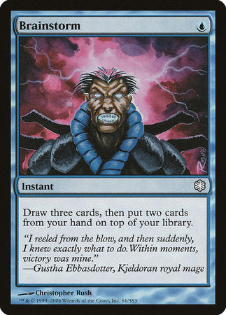 Brainstorm [Coldsnap Theme Decks] | Event Horizon Hobbies CA