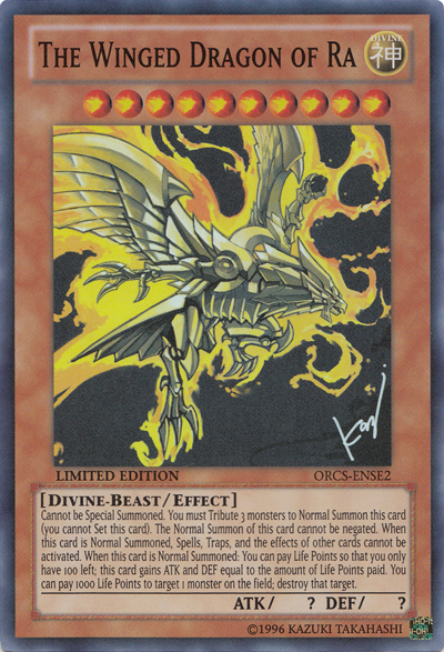 The Winged Dragon of Ra [ORCS-ENSE2] Super Rare | Event Horizon Hobbies CA