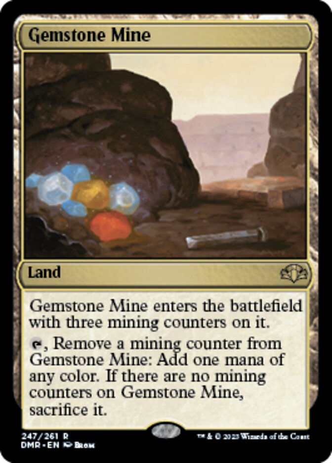 Gemstone Mine [Dominaria Remastered] | Event Horizon Hobbies CA