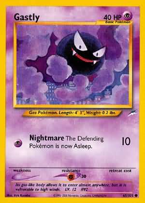 Gastly (65/105) [Neo Destiny Unlimited] | Event Horizon Hobbies CA