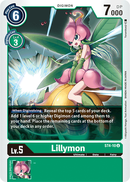 Lillymon [ST4-10] [Starter Deck: Giga Green] | Event Horizon Hobbies CA