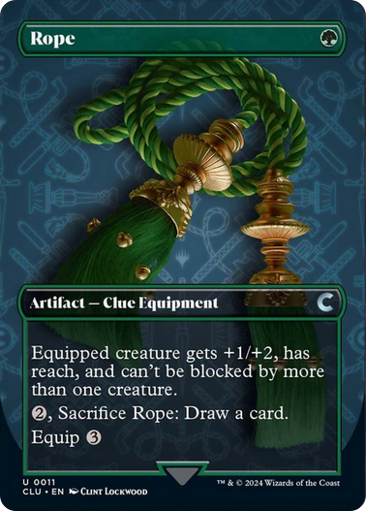 Rope (Borderless) [Ravnica: Clue Edition] | Event Horizon Hobbies CA