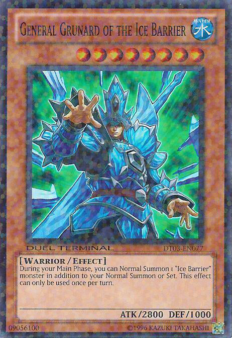 General Grunard of the Ice Barrier [DT03-EN077] Super Rare | Event Horizon Hobbies CA