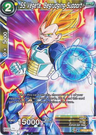 SS Vegeta, Begrudging Support (XD3-06) [The Ultimate Life Form] | Event Horizon Hobbies CA