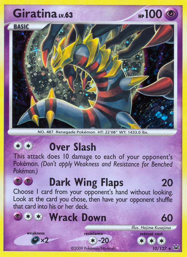 Giratina (10/127) [Platinum: Base Set] | Event Horizon Hobbies CA