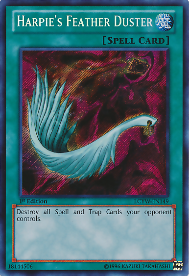 Harpie's Feather Duster [LCYW-EN149] Secret Rare | Event Horizon Hobbies CA