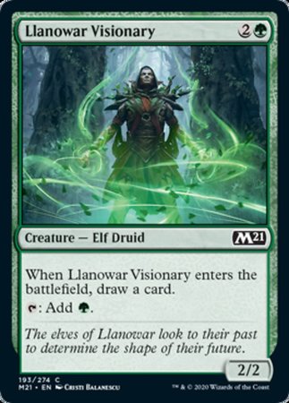 Llanowar Visionary [Core Set 2021]