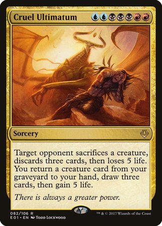 Cruel Ultimatum [Archenemy: Nicol Bolas] | Event Horizon Hobbies CA