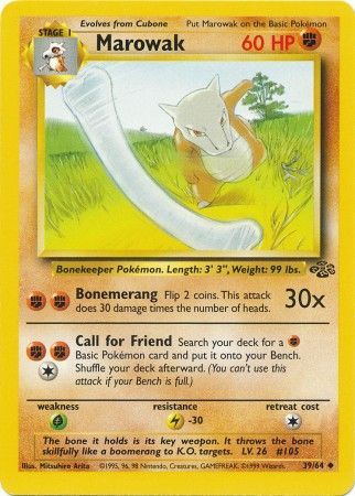 Marowak (39/64) [Jungle Unlimited] | Event Horizon Hobbies CA