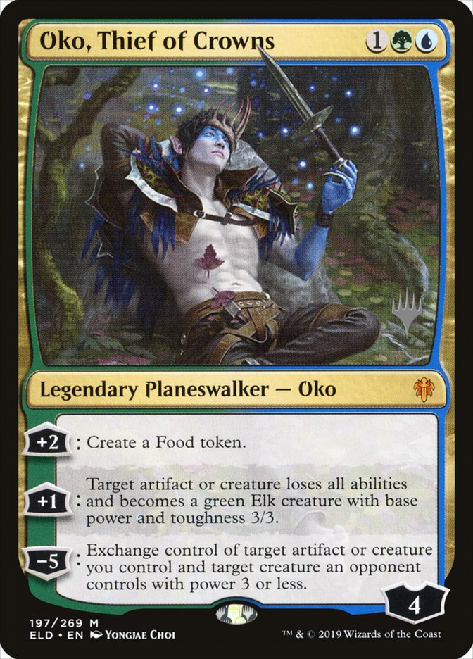 Oko, Thief of Crowns (Promo Pack) [Throne of Eldraine Promos]