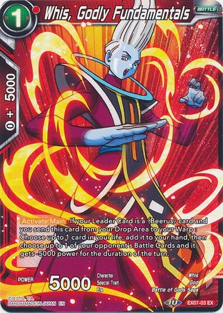 Whis, Godly Fundamentals (EX07-03) [Magnificent Collection Fusion Hero] | Event Horizon Hobbies CA