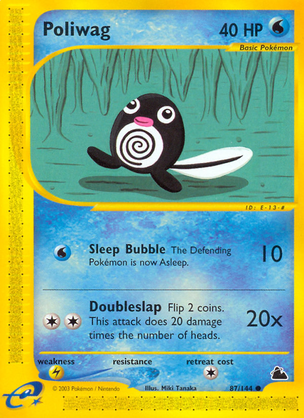 Poliwag (87/144) [Skyridge] | Event Horizon Hobbies CA