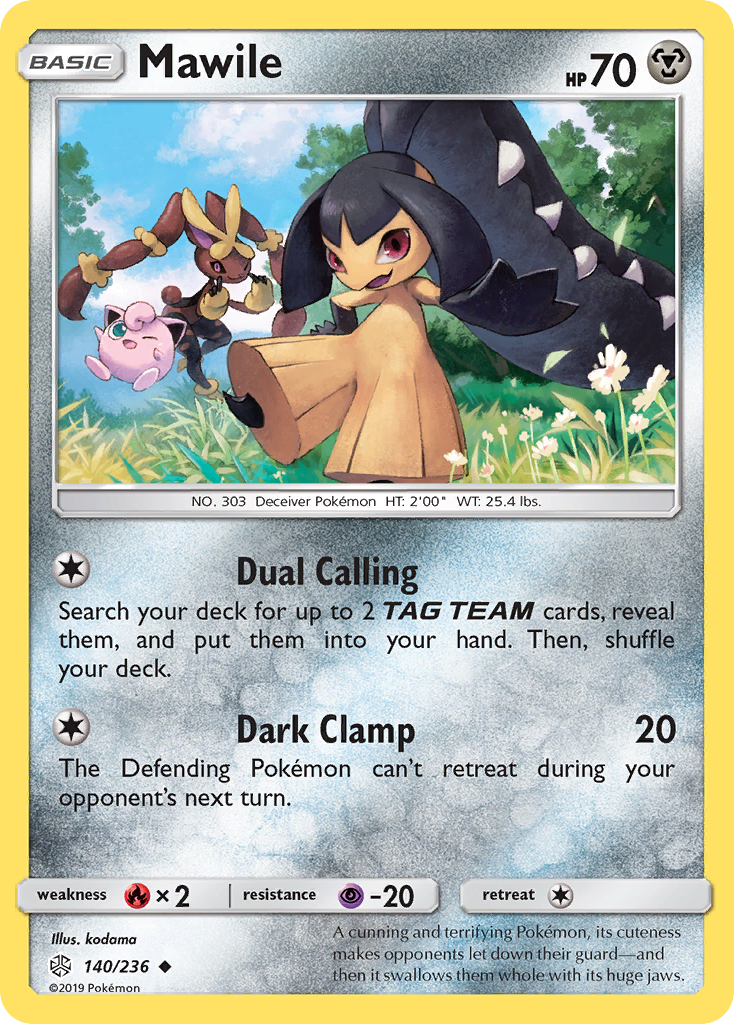 Mawile (140/236) [Sun & Moon: Cosmic Eclipse] | Event Horizon Hobbies CA