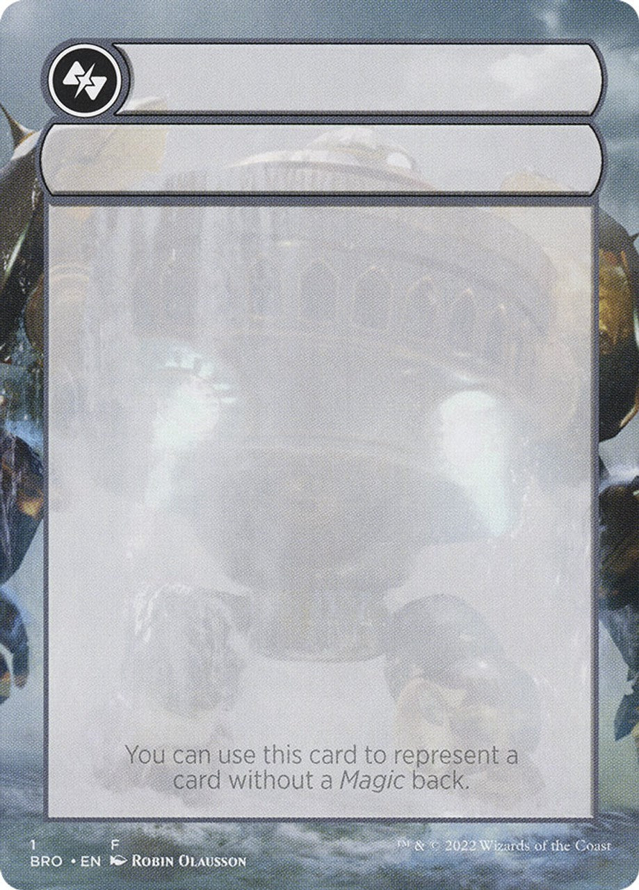 Helper Card [The Brothers' War Tokens] | Event Horizon Hobbies CA