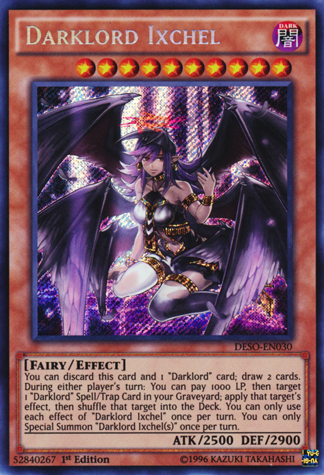 Darklord Ixchel [DESO-EN030] Secret Rare | Event Horizon Hobbies CA