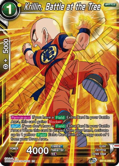 Krillin, Battle at the Tree (BT15-099) [Saiyan Showdown] | Event Horizon Hobbies CA