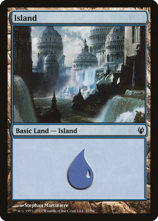 Island (37) [Duel Decks: Izzet vs. Golgari] | Event Horizon Hobbies CA