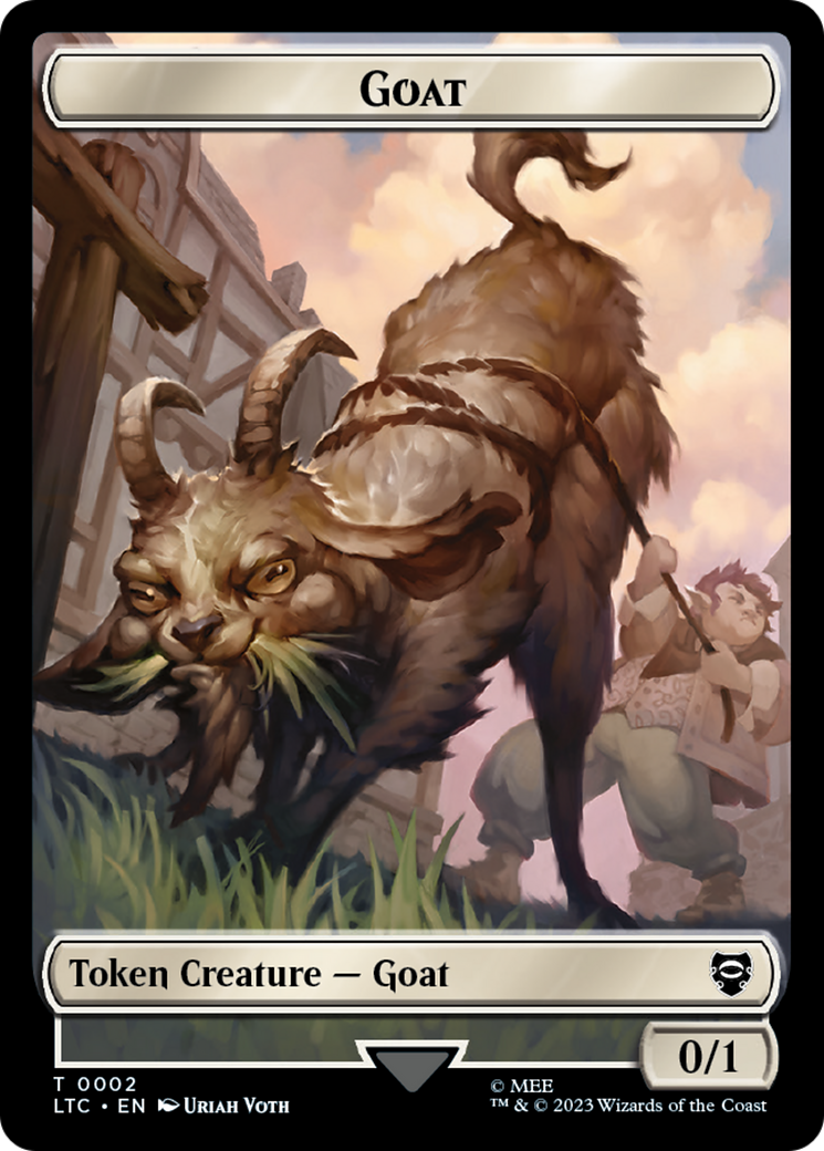 Bird // Goat Token [The Lord of the Rings: Tales of Middle-Earth Commander Tokens] | Event Horizon Hobbies CA