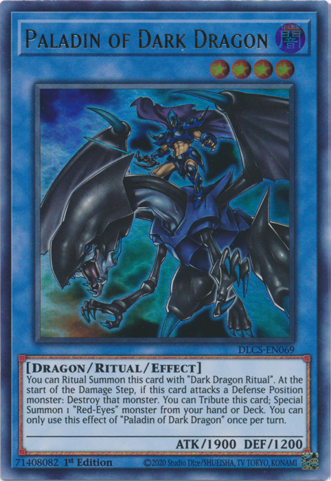 Paladin of Dark Dragon [DLCS-EN069] Ultra Rare | Event Horizon Hobbies CA