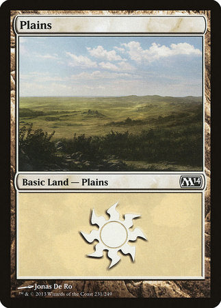 Plains (231) [Magic 2014] | Event Horizon Hobbies CA