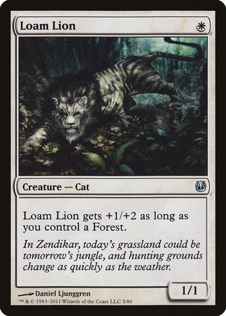 Loam Lion [Duel Decks: Ajani vs. Nicol Bolas] | Event Horizon Hobbies CA