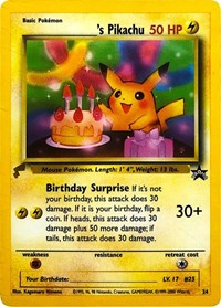 Pikachu (24) (Birthday) [Pikachu World Collection Promos] | Event Horizon Hobbies CA