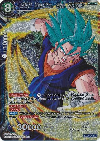 SSB Vegito, the Savior (Foil) (EX01-04) [Mighty Heroes] | Event Horizon Hobbies CA