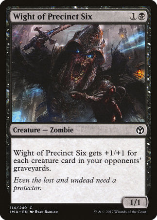 Wight of Precinct Six [Iconic Masters] | Event Horizon Hobbies CA