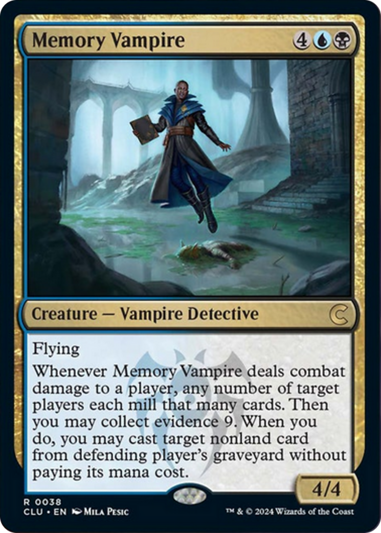 Memory Vampire [Ravnica: Clue Edition] | Event Horizon Hobbies CA