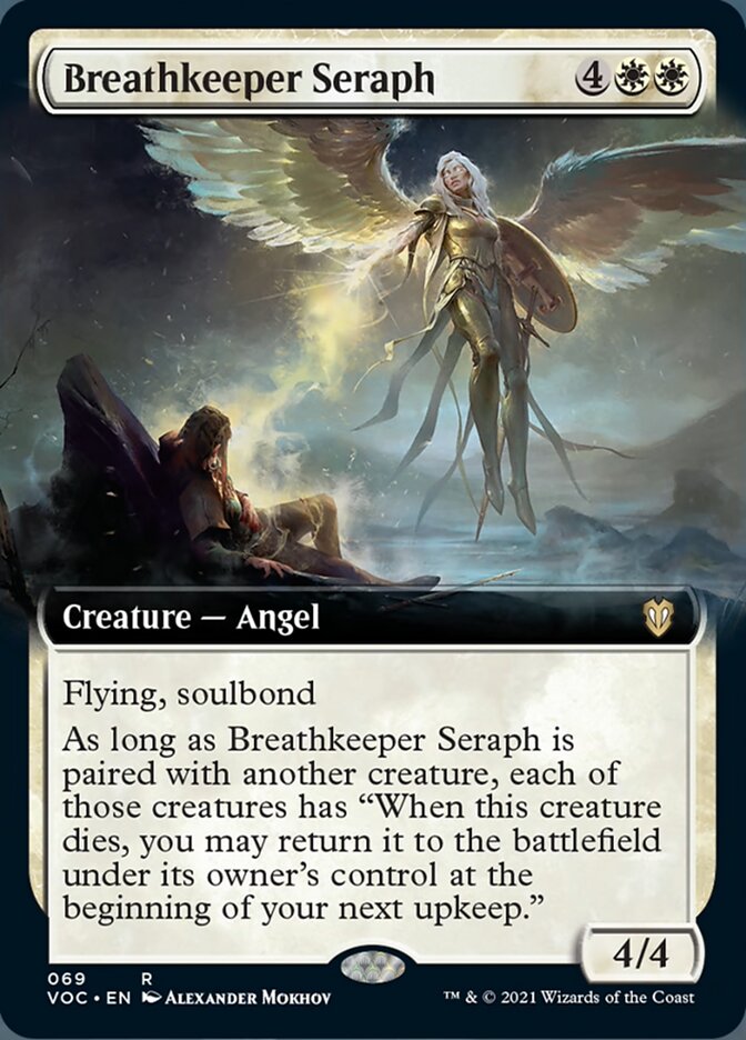 Breathkeeper Seraph (Extended) [Innistrad: Crimson Vow Commander] | Event Horizon Hobbies CA