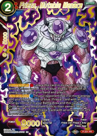 Frieza, Mutable Menace (Gold Stamped) (P-201) [Mythic Booster] | Event Horizon Hobbies CA