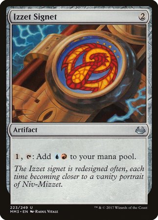 Izzet Signet [Modern Masters 2017] | Event Horizon Hobbies CA