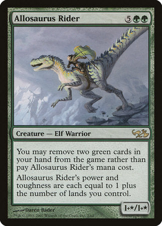 Allosaurus Rider [Duel Decks: Elves vs. Goblins] | Event Horizon Hobbies CA