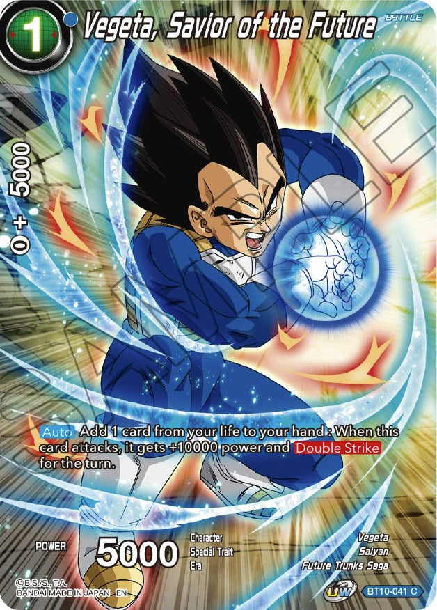 Vegeta, Savior of the Future (BT10-041) [Theme Selection: History of Vegeta] | Event Horizon Hobbies CA