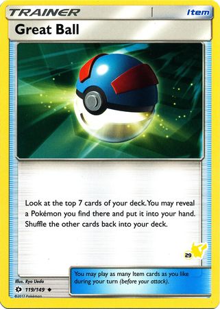 Great Ball (119/149) (Pikachu Stamp #29) [Battle Academy 2020] | Event Horizon Hobbies CA