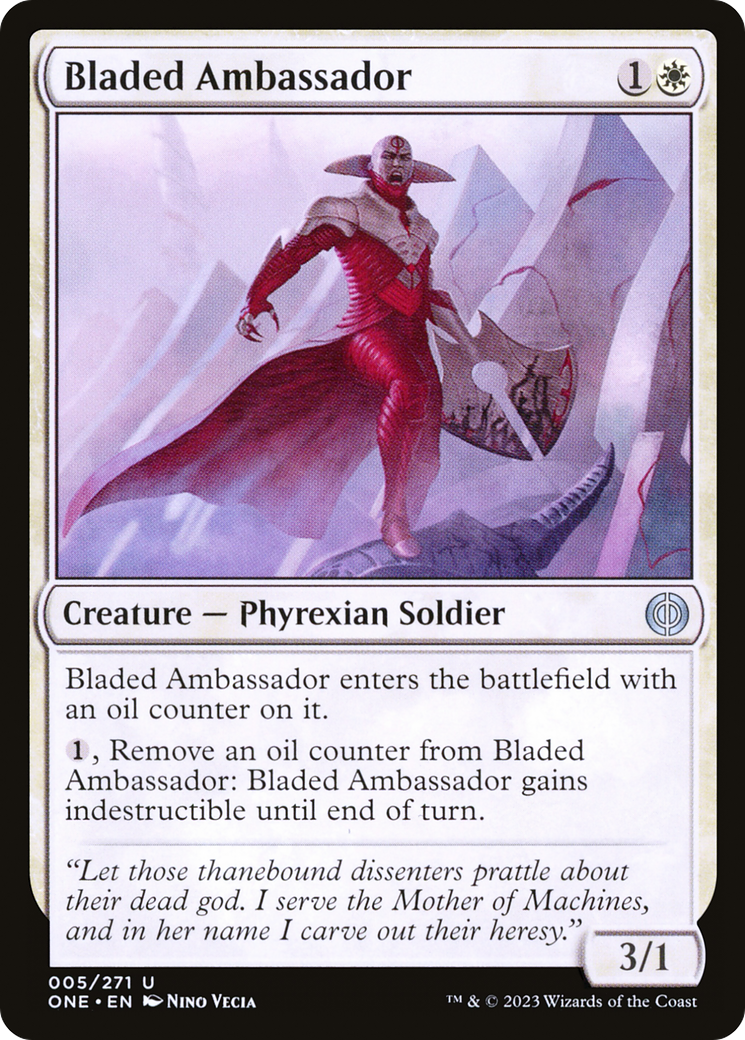 Bladed Ambassador [Phyrexia: All Will Be One] | Event Horizon Hobbies CA