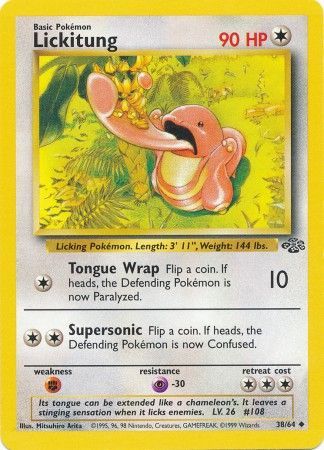 Lickitung (38/64) [Jungle Unlimited] | Event Horizon Hobbies CA