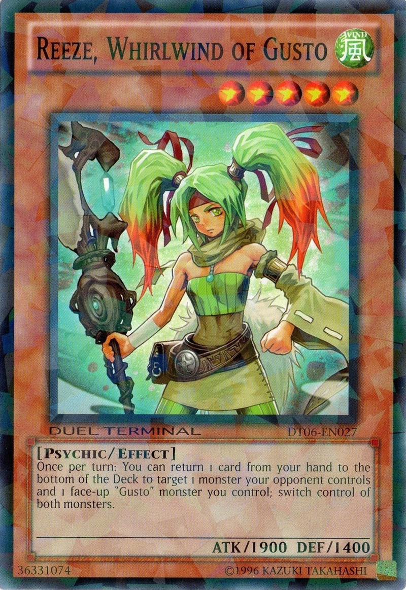 Reeze, Whirlwind of Gusto [DT06-EN027] Common