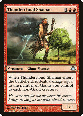 Thundercloud Shaman [Modern Masters] | Event Horizon Hobbies CA