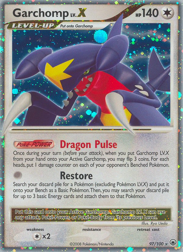 Garchomp LV.X (97/100) [Diamond & Pearl: Majestic Dawn] | Event Horizon Hobbies CA