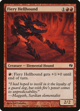 Fiery Hellhound [Duel Decks: Venser vs. Koth] | Event Horizon Hobbies CA