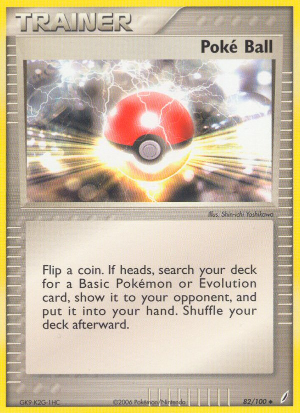 Poke Ball (82/100) [EX: Crystal Guardians] | Event Horizon Hobbies CA